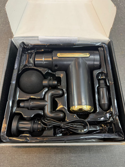 Pro Deep Tissue Massage Gun | 6-Head Set