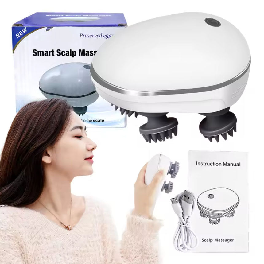 Rechargeable Electric Scalp & Body Massager
